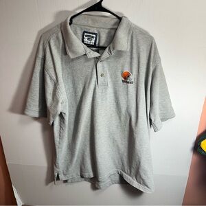 Vintage Lee Cleveland Browns Polo Shirt Mens Large